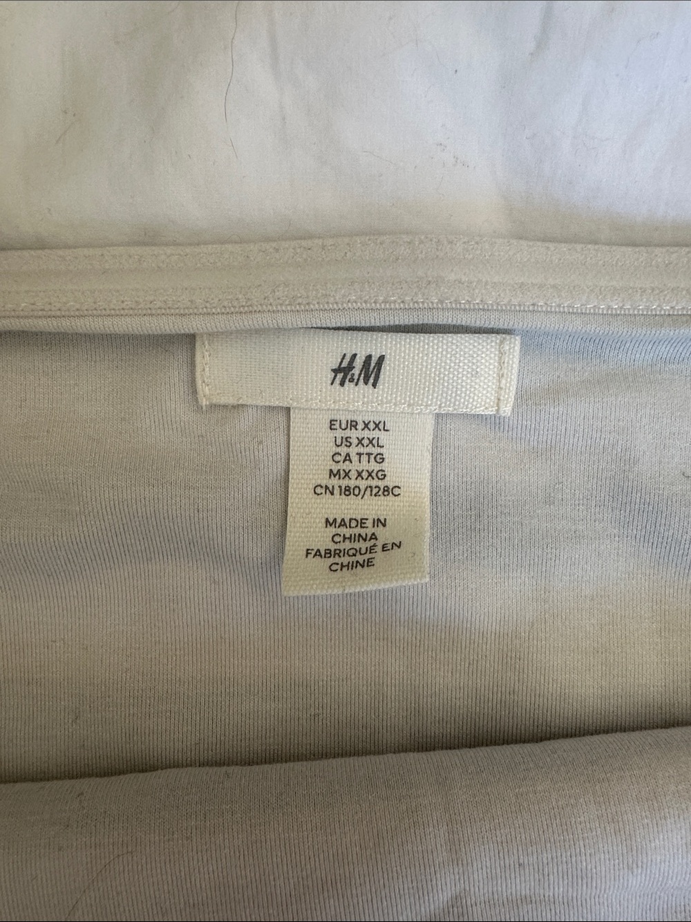 H&M Black & White Striped Ribbed knit tube top - Picture 2 of 5